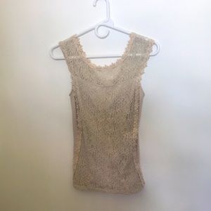 Express lace top